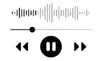 Audio playing icon